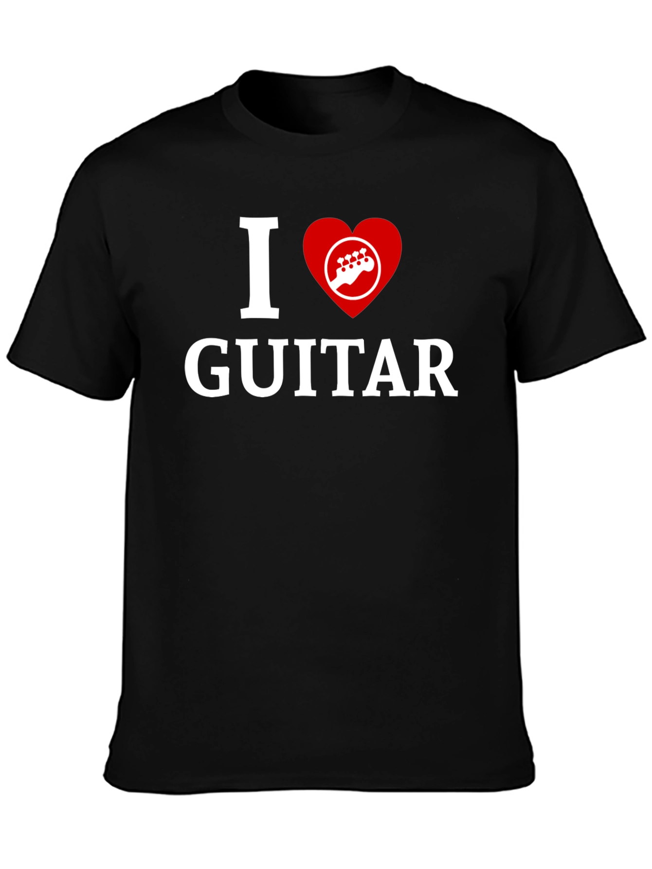 I Heart Guitar T-Shirt - Music Lover Tee