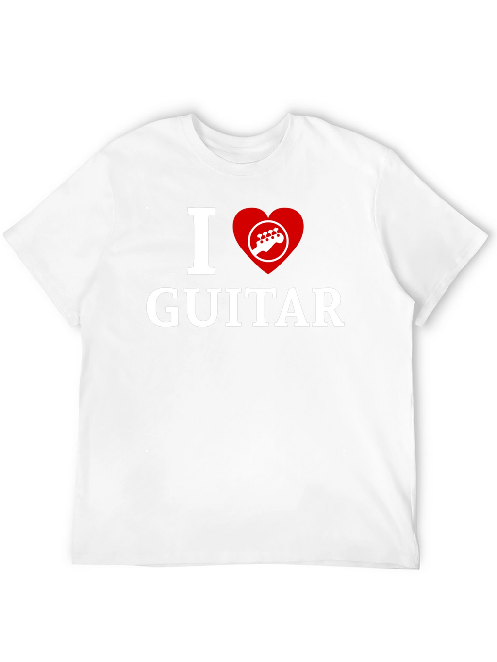 I Heart Guitar T-Shirt - Music Lover Tee