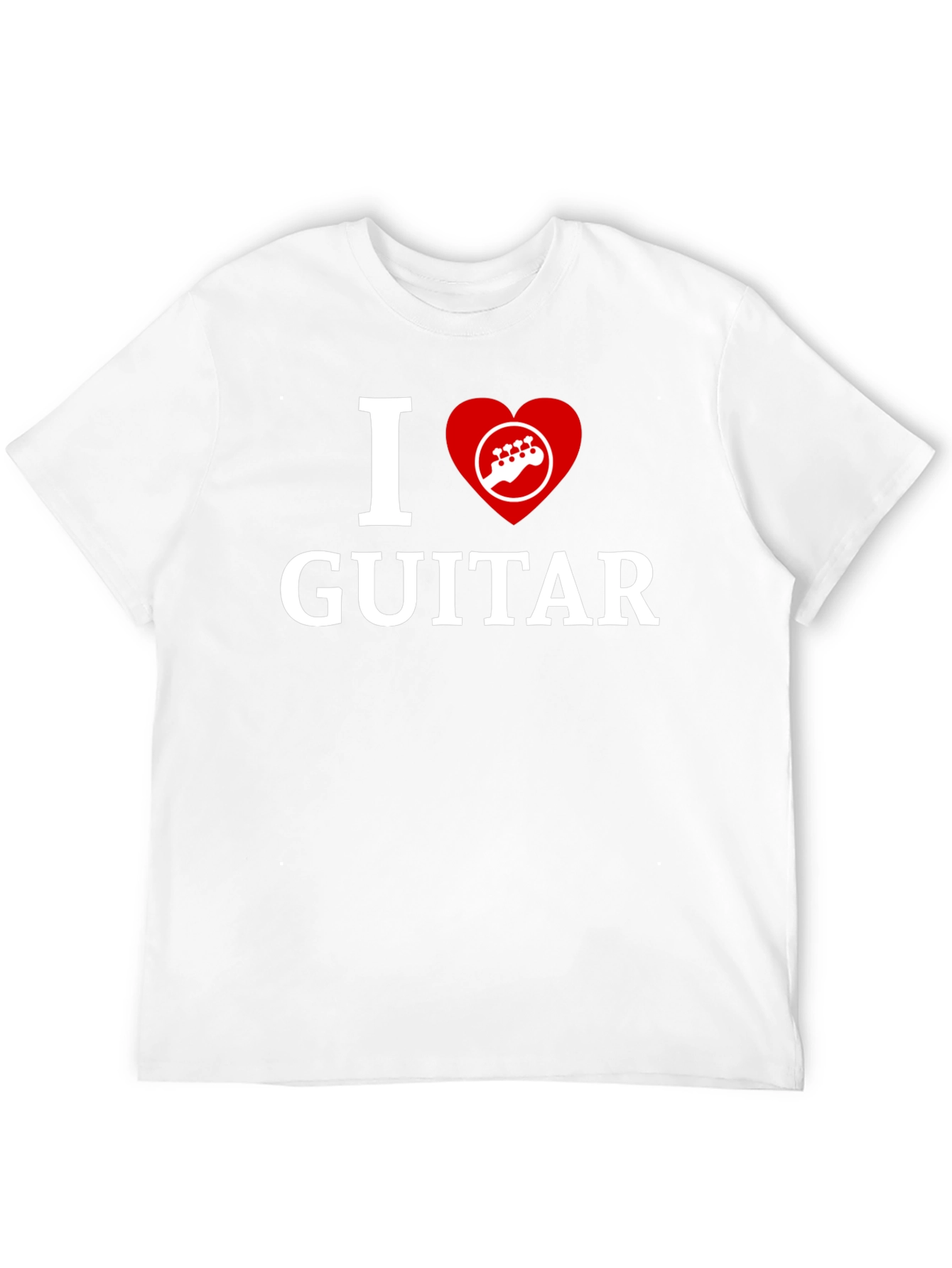 I Heart Guitar T-Shirt - Music Lover Tee