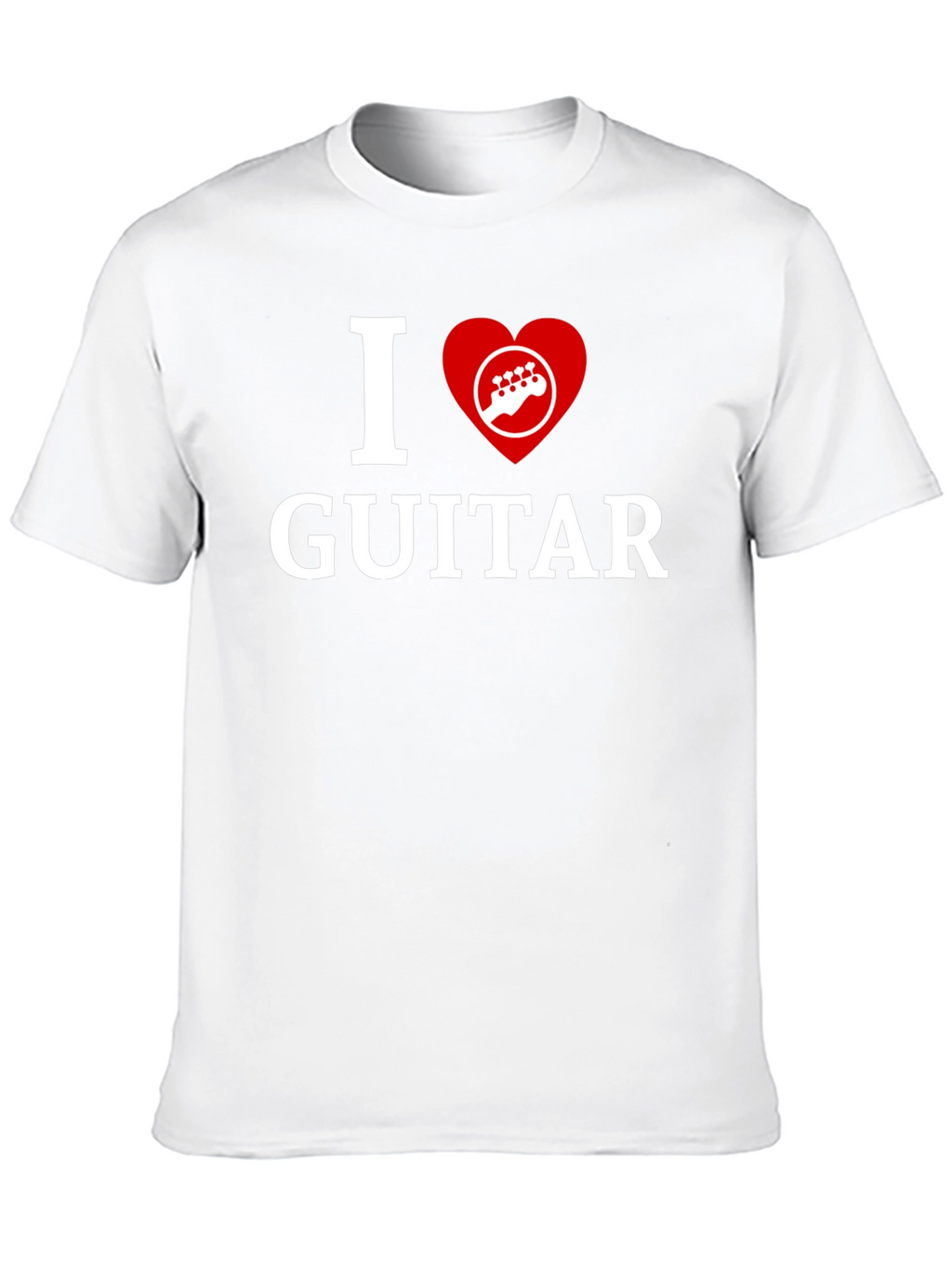 I Heart Guitar T-Shirt - Music Lover Tee