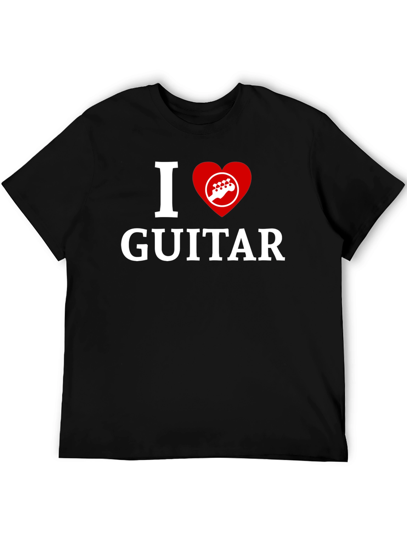 I Heart Guitar T-Shirt - Music Lover Tee