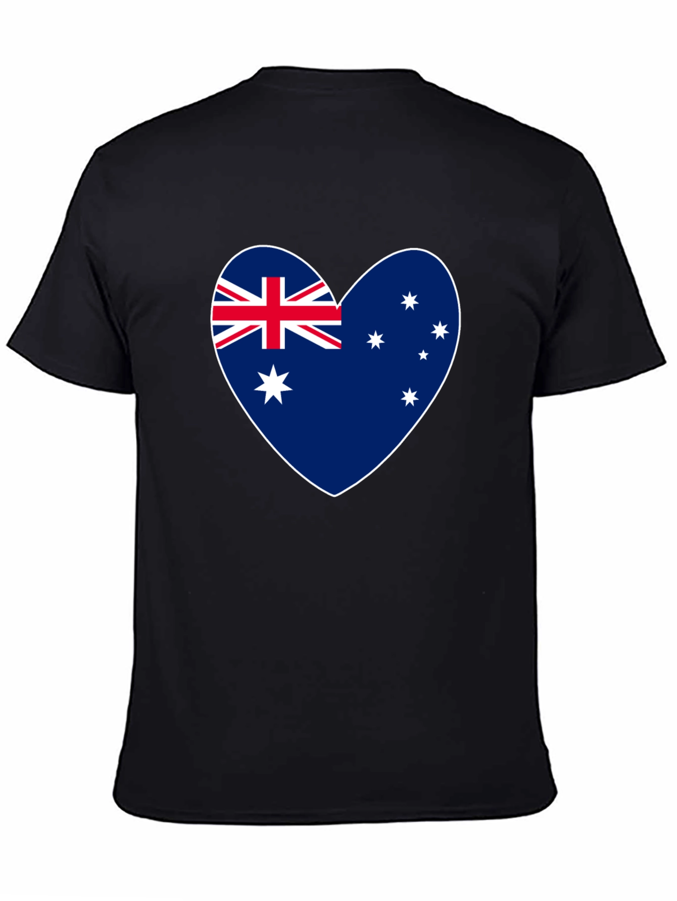 Australian Flag Heart T-Shirt
