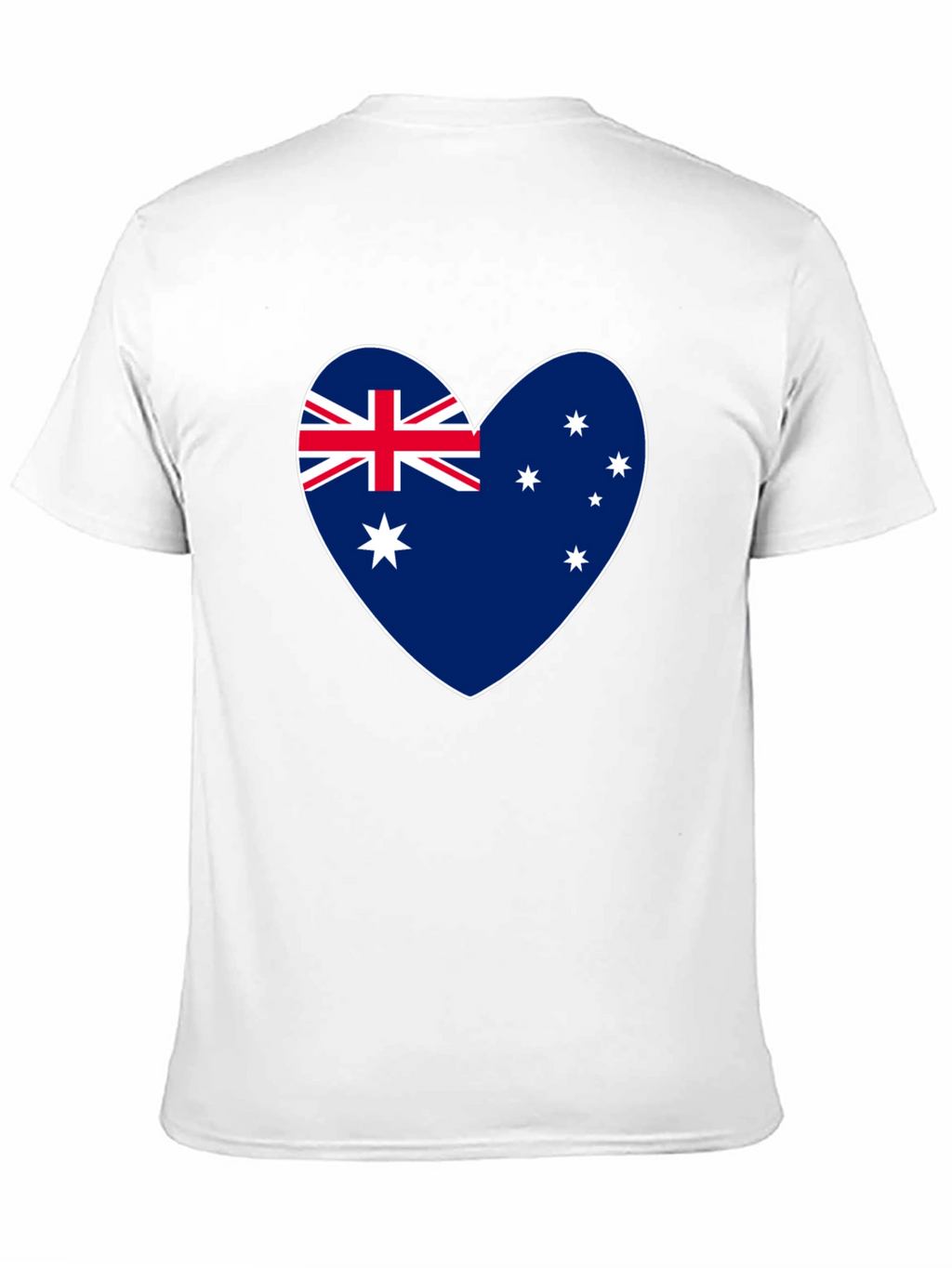 Australian Flag Heart T-Shirt