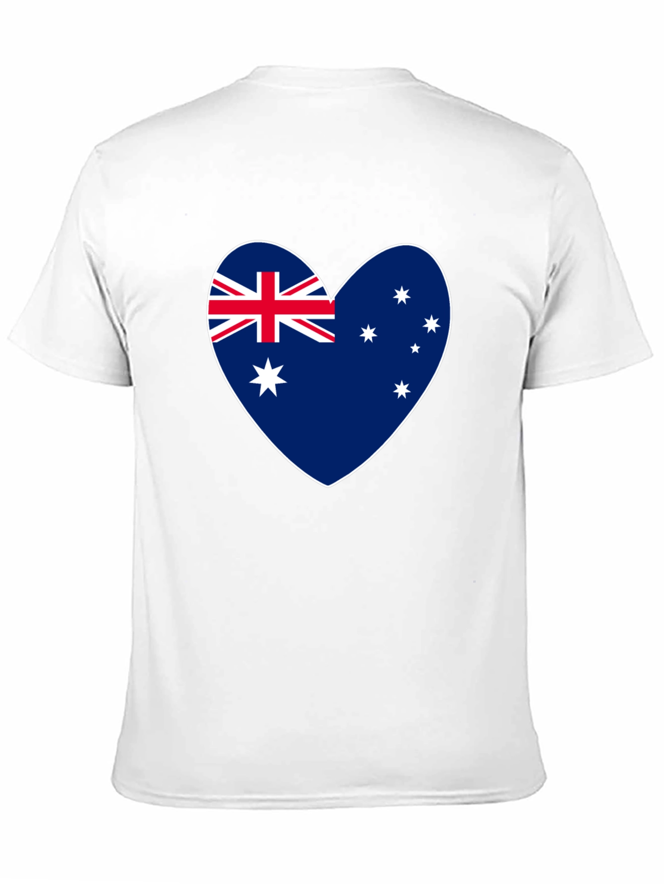 Australian Flag Heart T-Shirt