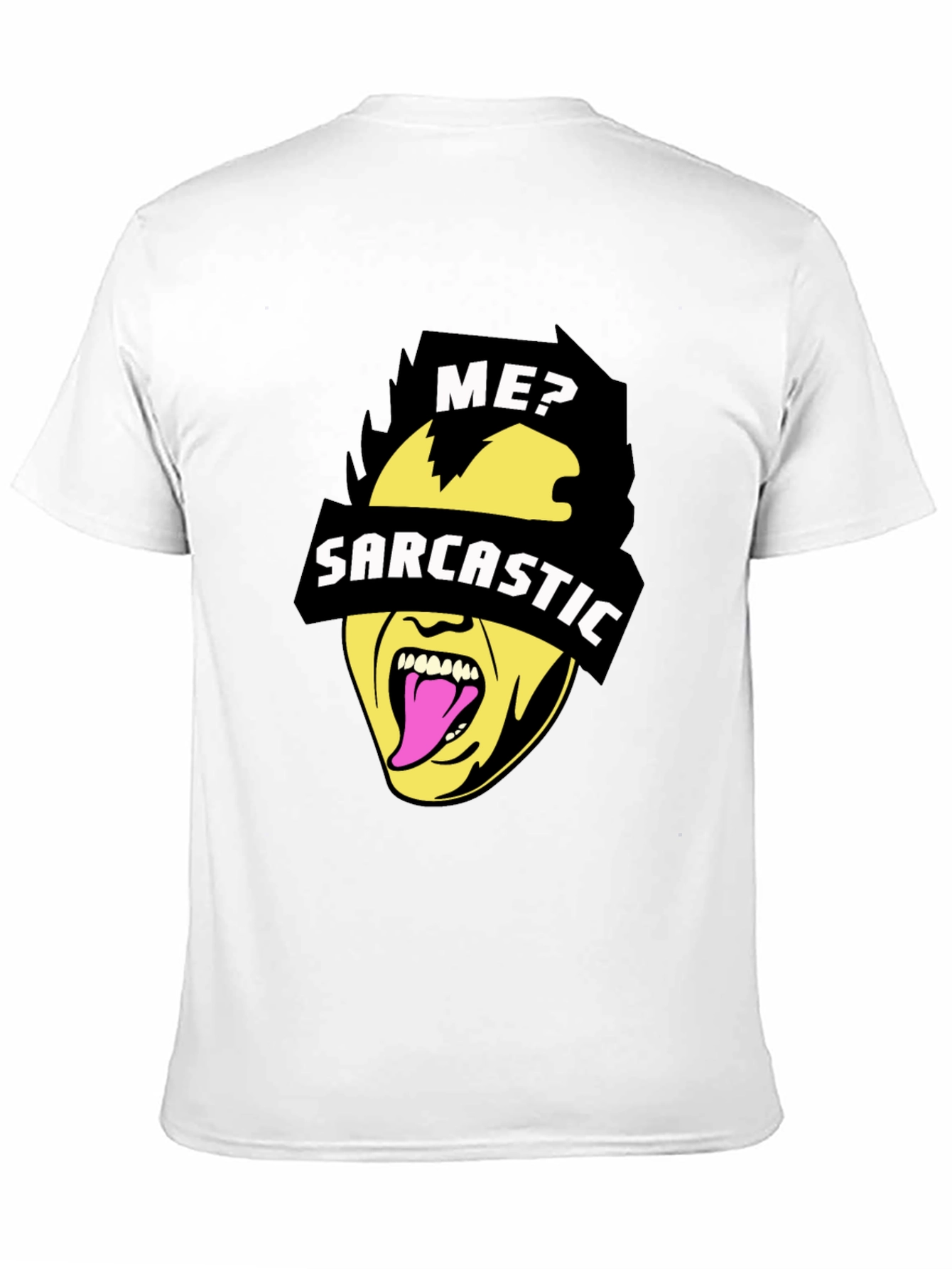 Sarcastic Graphic Tee - Black Novelty Humor T-Shirt