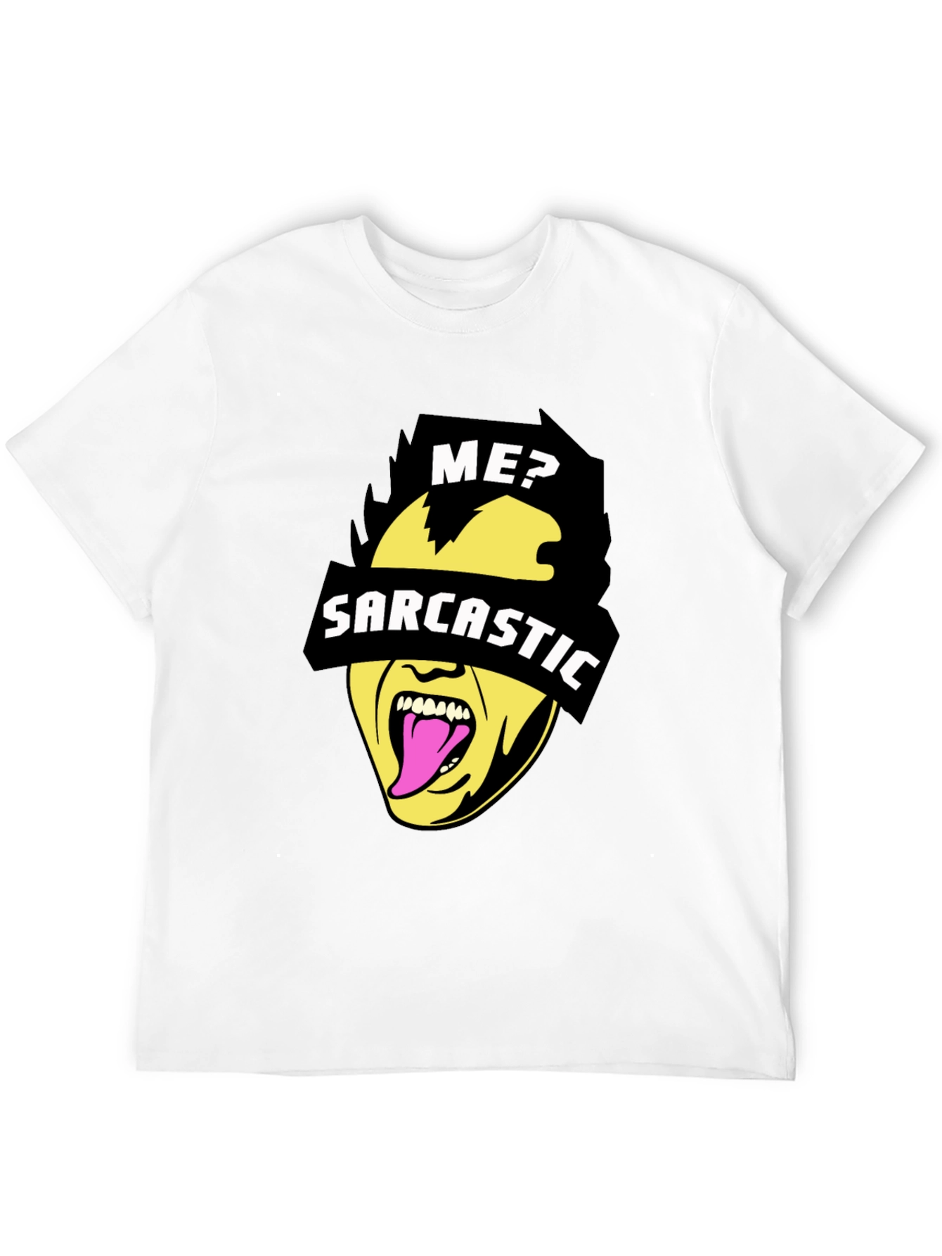 Sarcastic Graphic Tee - Black Novelty Humor T-Shirt