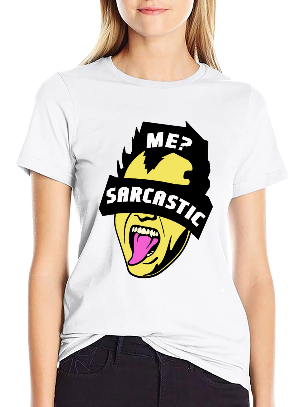 Sarcastic Graphic Tee - Black Novelty Humor T-Shirt