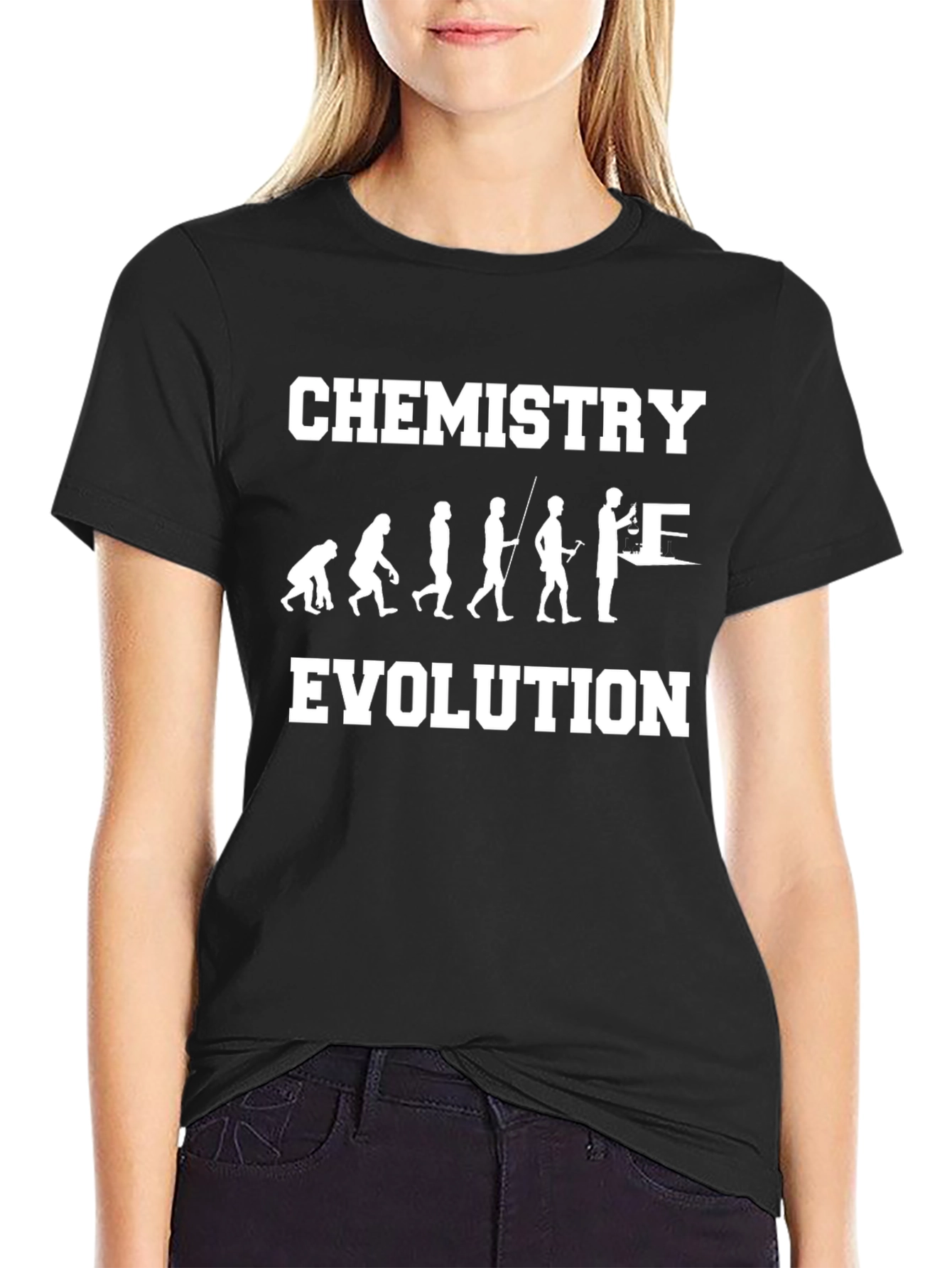 Chemistry Evolution T-Shirt - Science Humor Tee