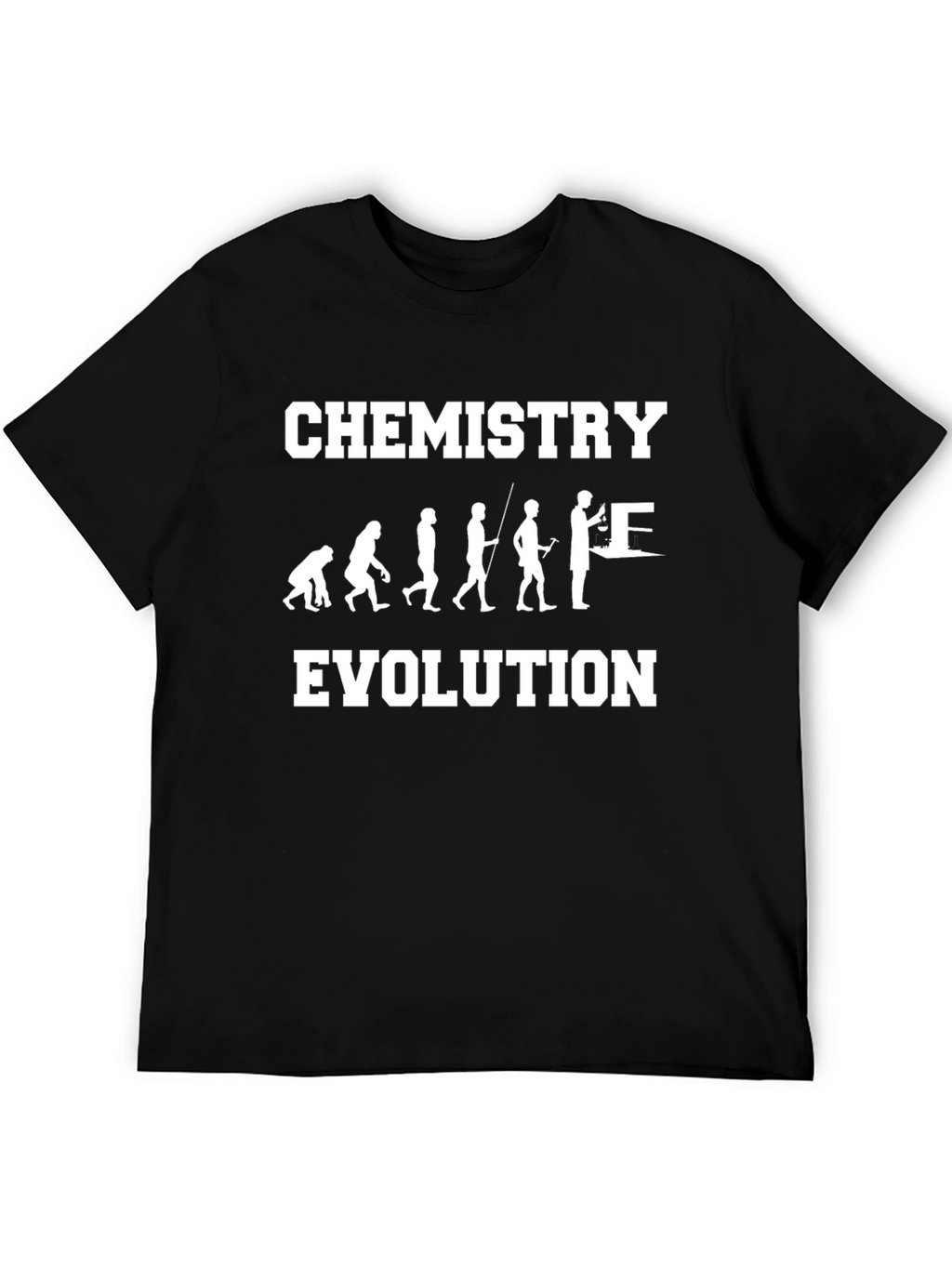 Chemistry Evolution T-Shirt - Science Humor Tee
