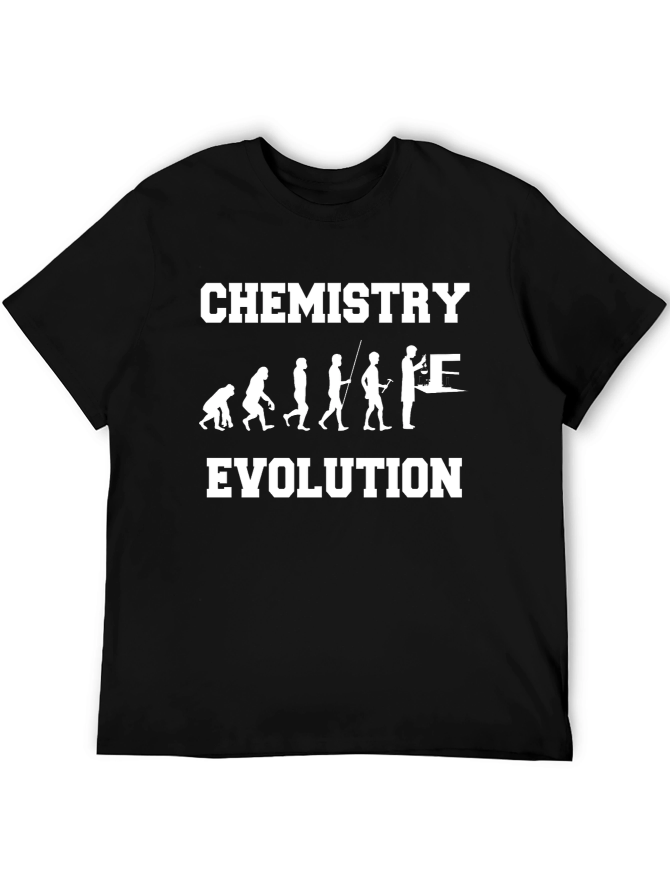 Chemistry Evolution T-Shirt - Science Humor Tee