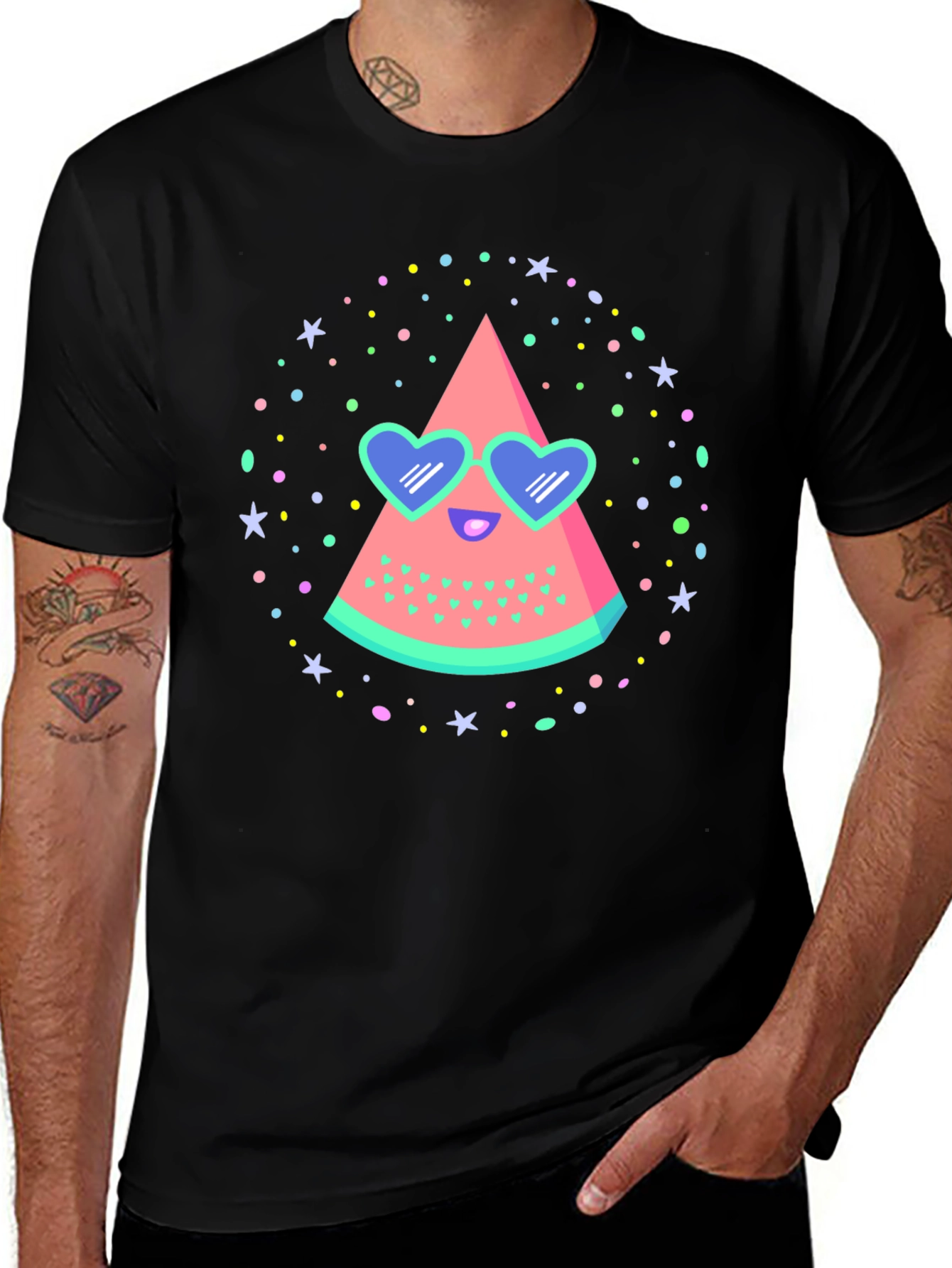 Cool Watermelon Graphic Tee