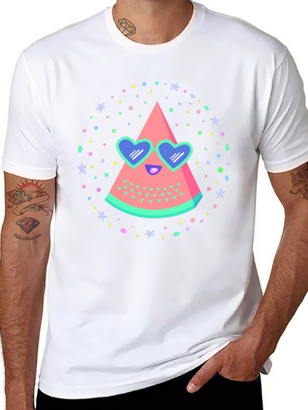 Cool Watermelon Graphic Tee