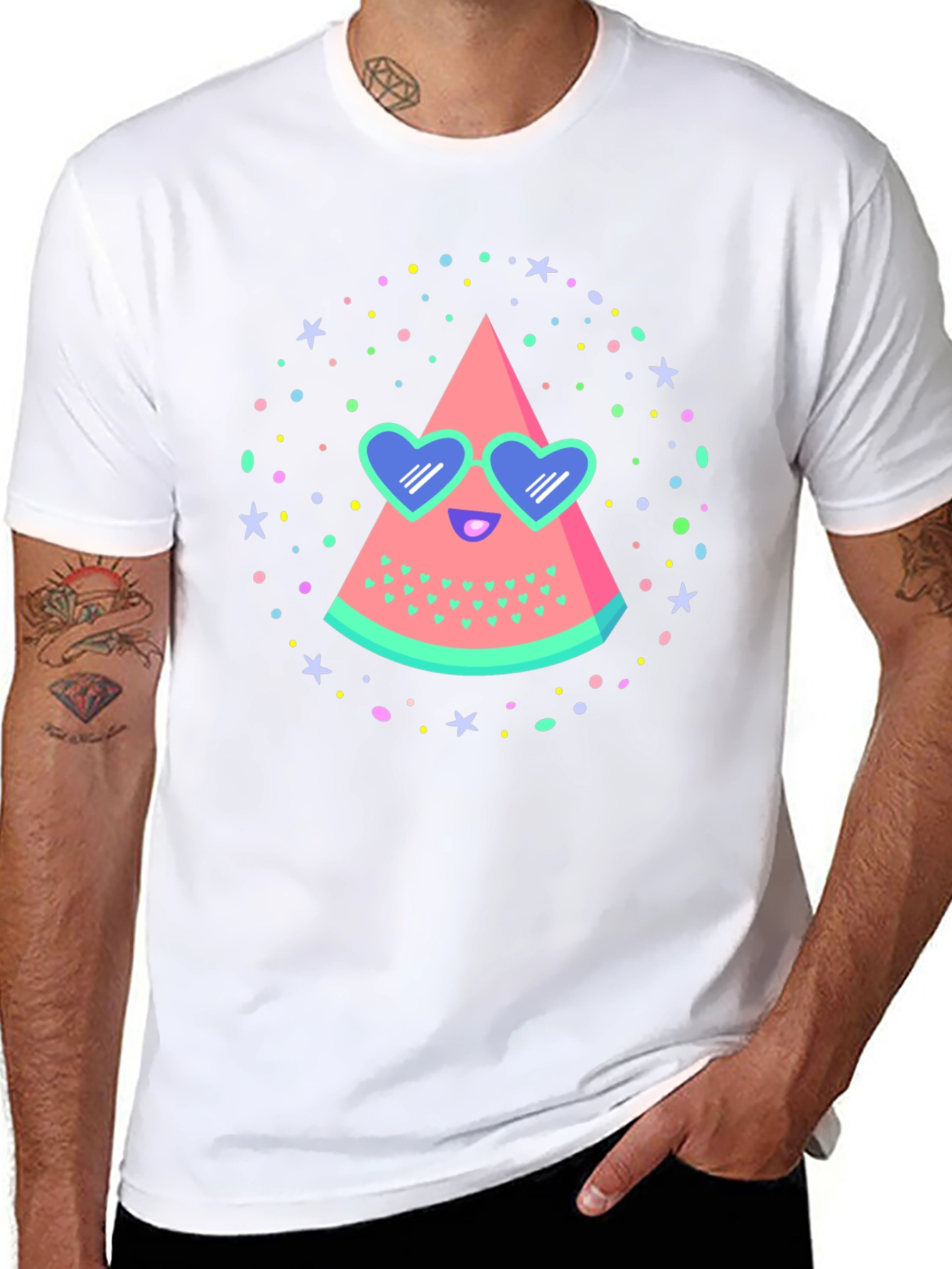 Cool Watermelon Graphic Tee