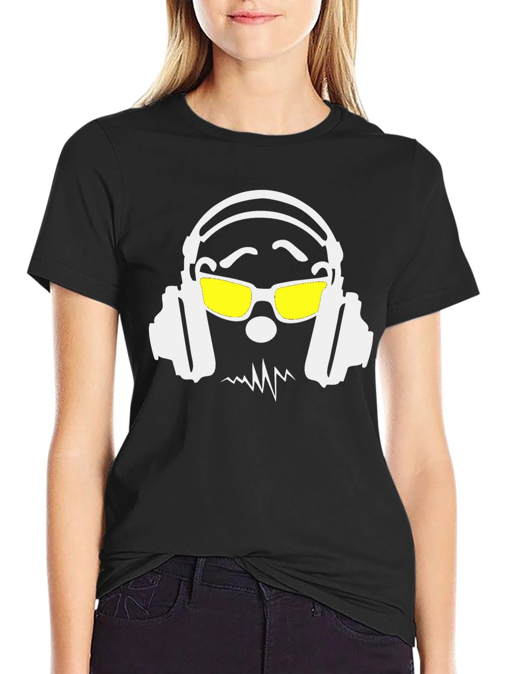 DJ Dude Graphic Tee - Cool Headphone Design