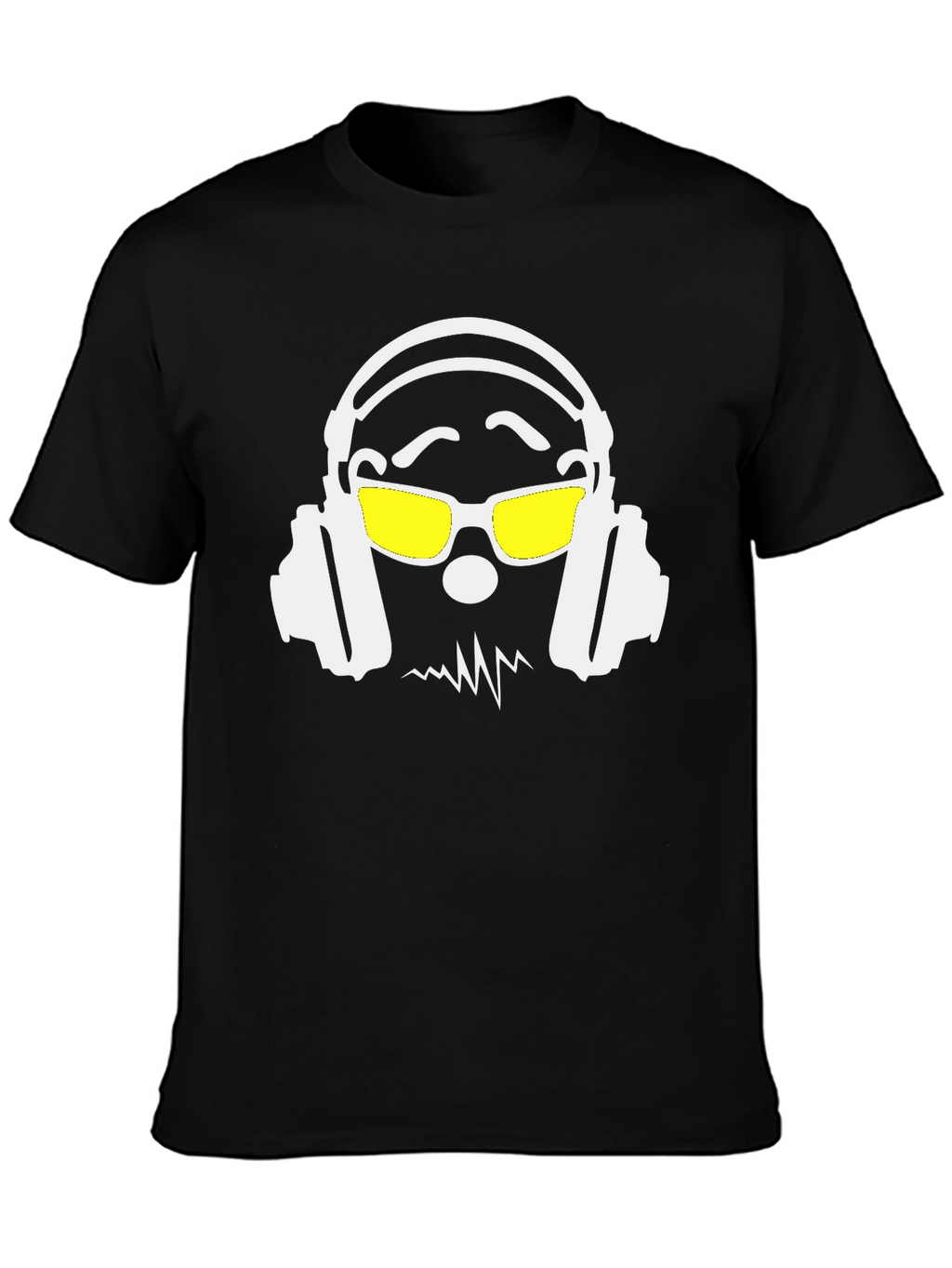 DJ Dude Graphic Tee - Cool Headphone Design