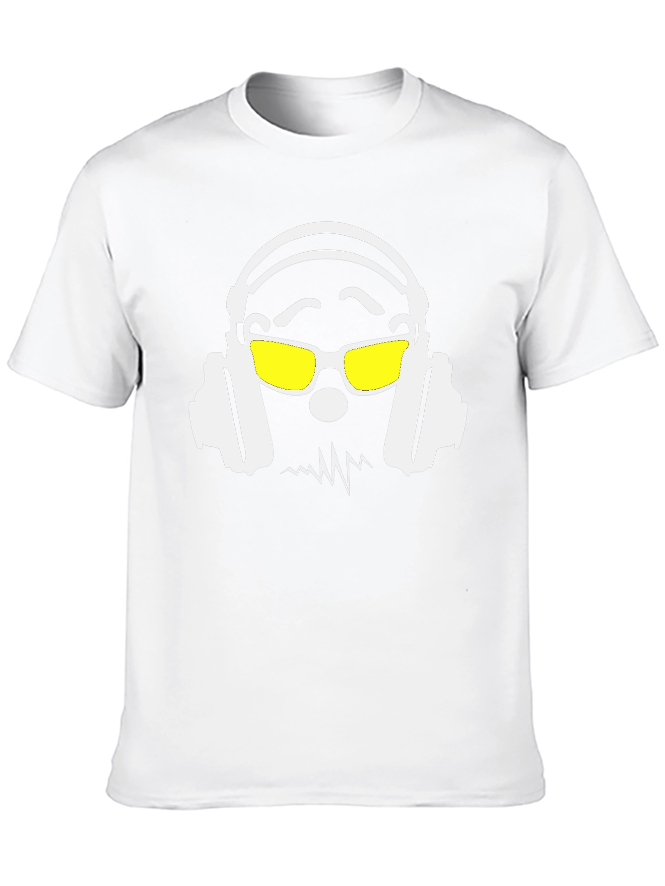DJ Dude Graphic Tee - Cool Headphone Design
