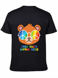 Stay Trippy Little Hippie Bear T-Shirt