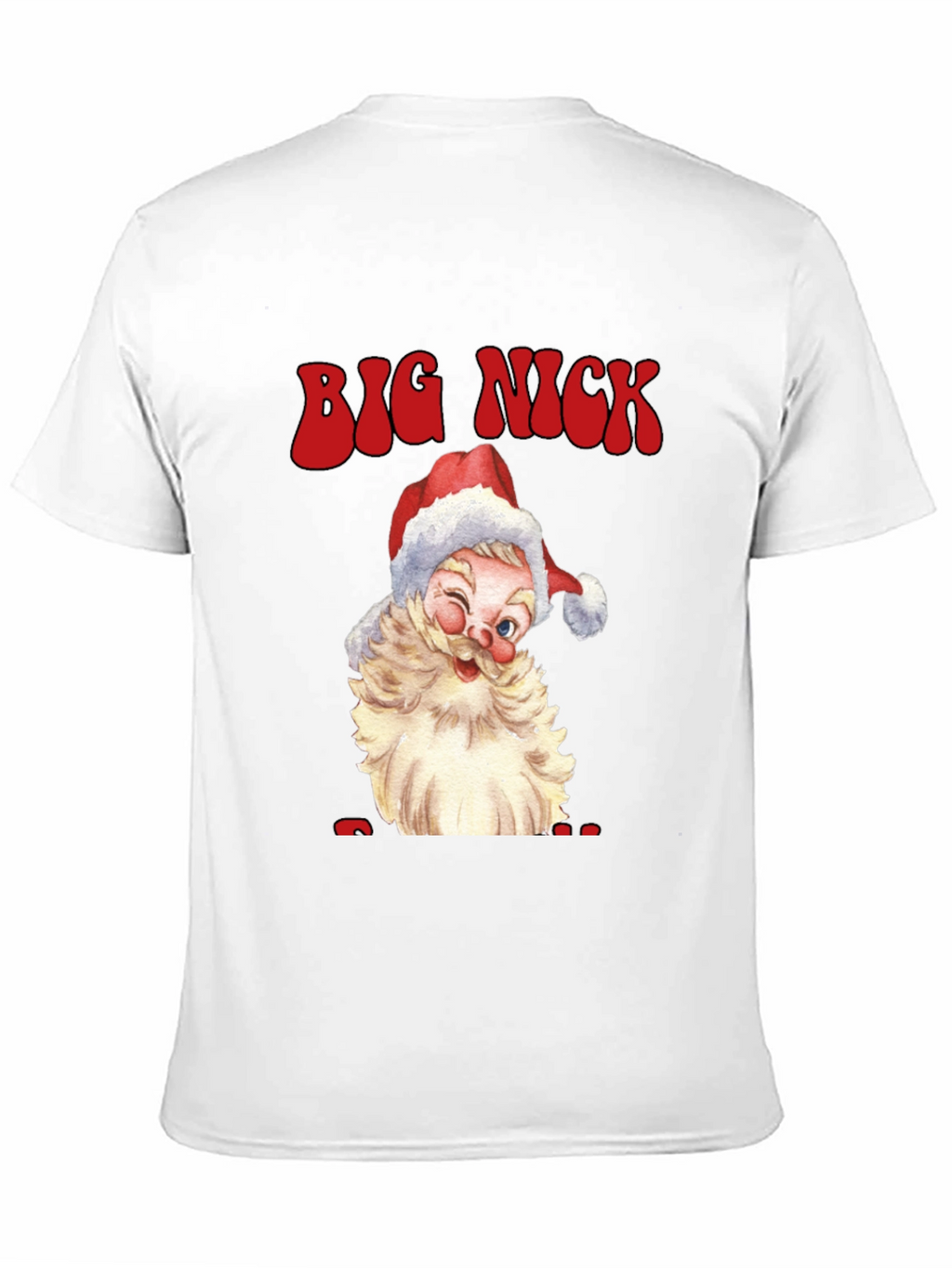 Big Nick Santa Graphic Tee - Holiday Cheer