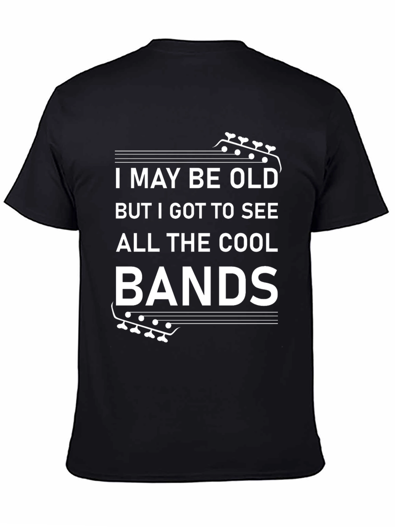 I May Be Old Cool Bands Graphic T-Shirt