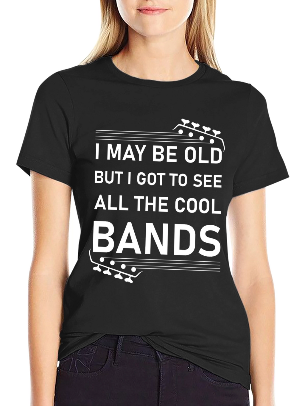 I May Be Old Cool Bands Graphic T-Shirt