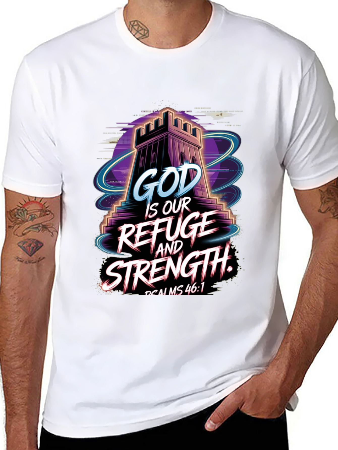 God Is Our Refuge and Strength T-Shirt
