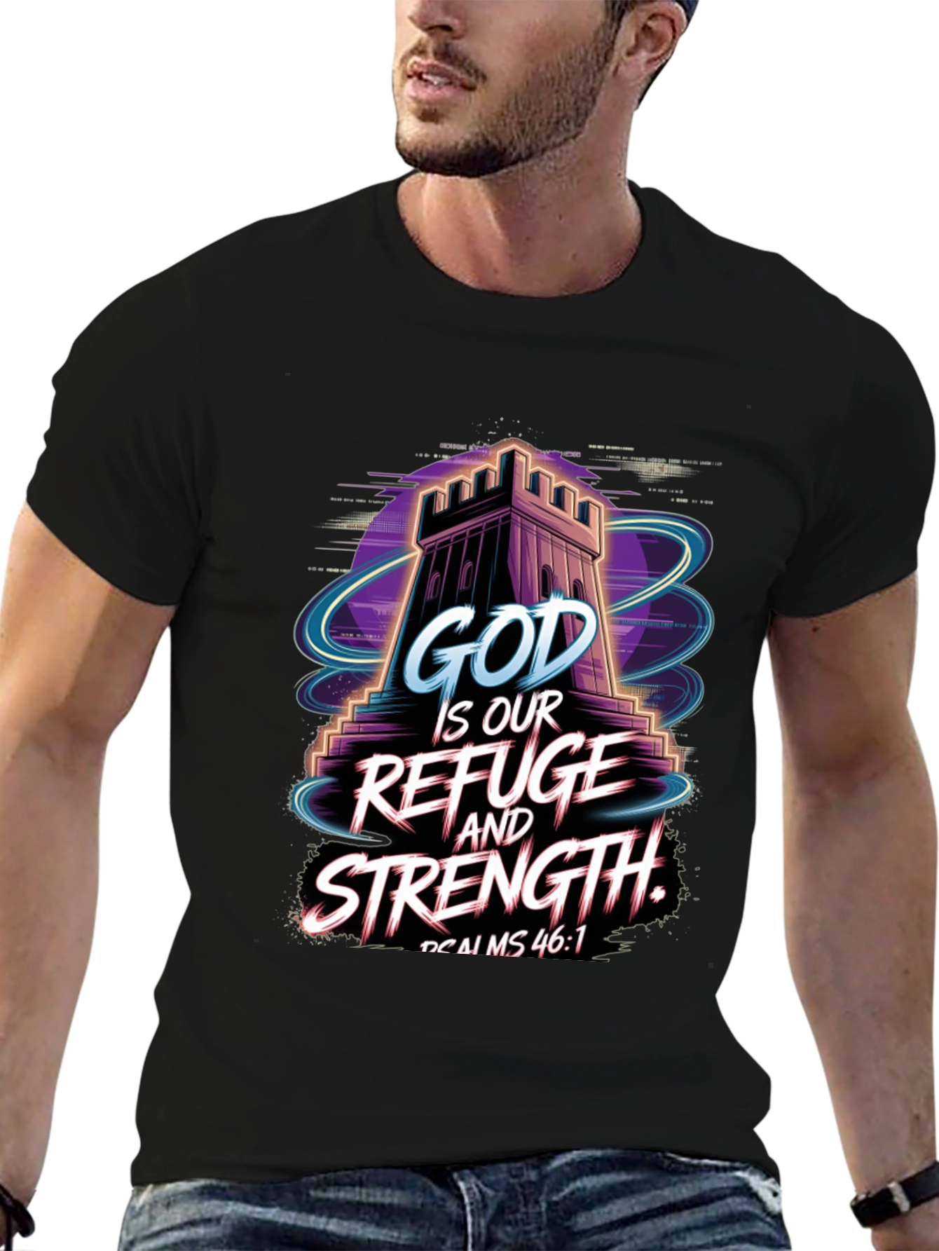 God Is Our Refuge and Strength T-Shirt