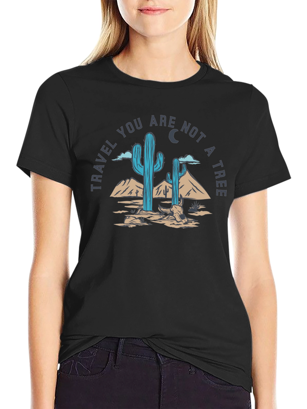 Travel Desert Cactus Tee