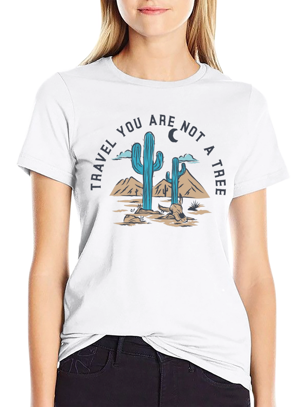 Travel Desert Cactus Tee