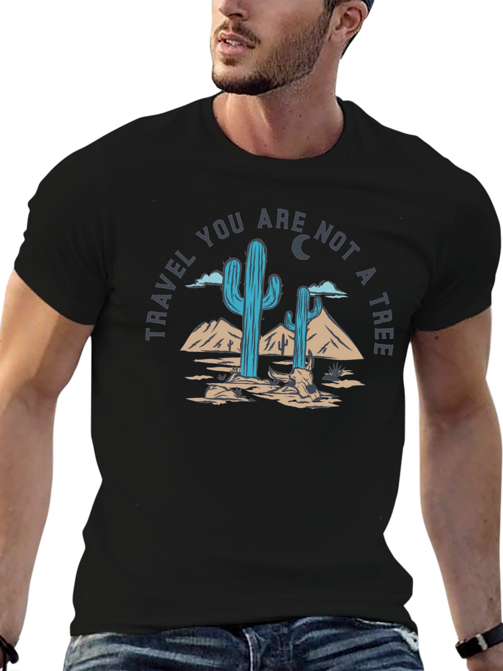 Travel Desert Cactus Tee