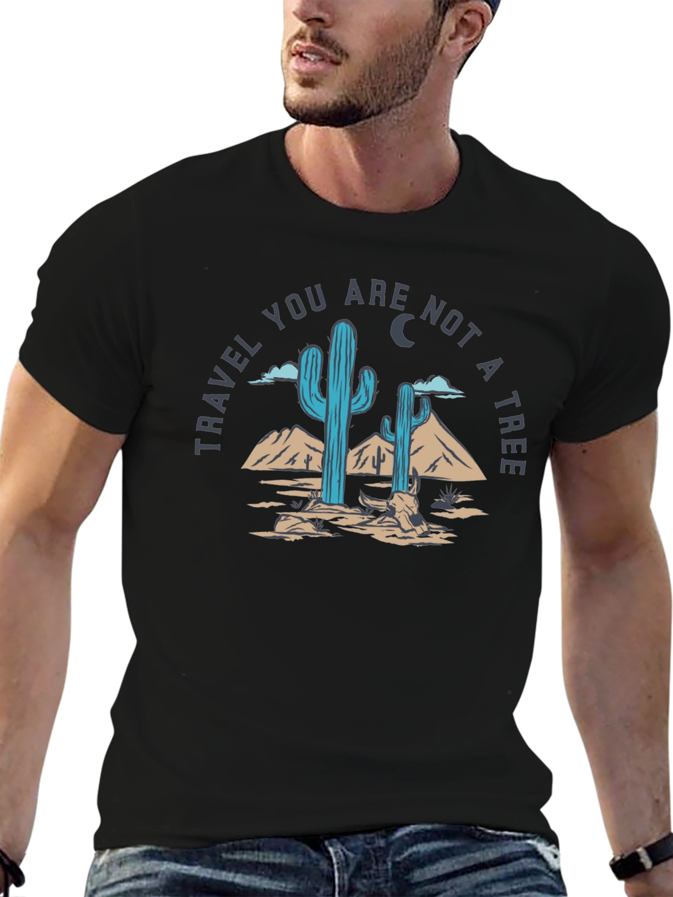 Travel Desert Cactus Tee