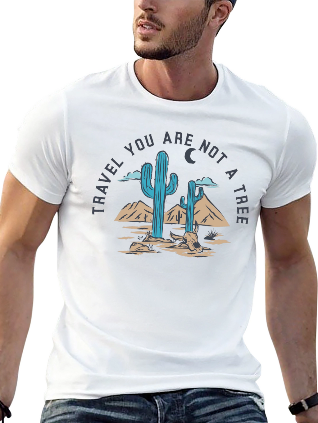 Travel Desert Cactus Tee