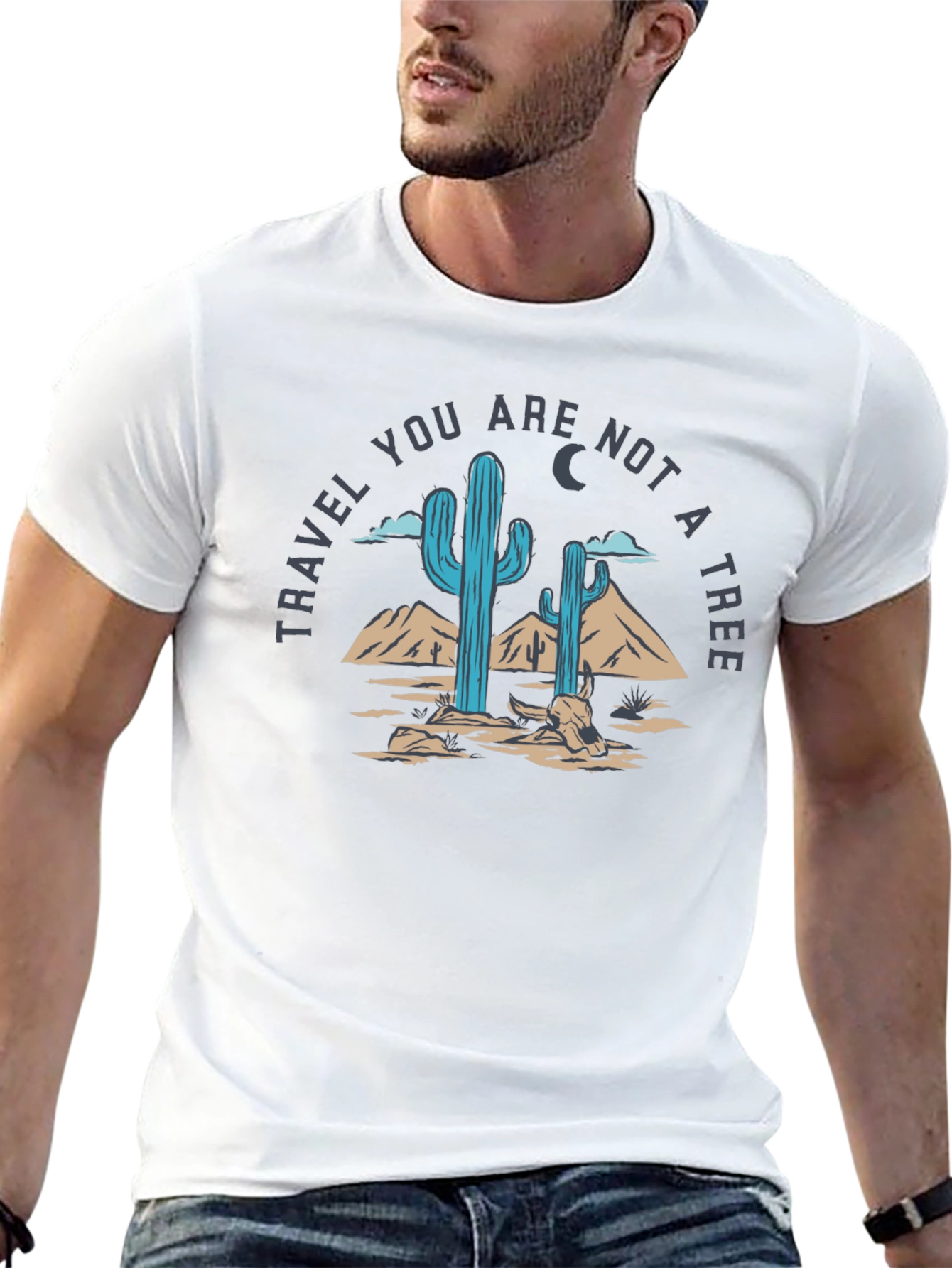 Travel Desert Cactus Tee