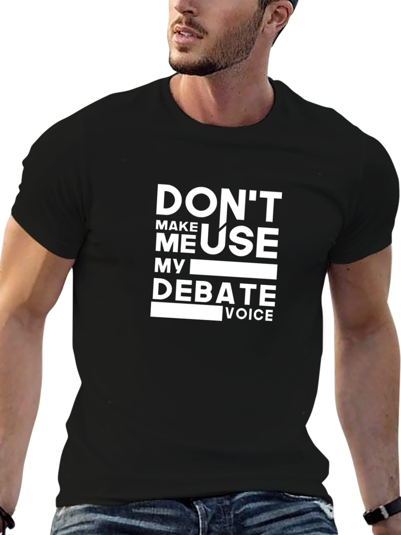 Debate Voice Graphic Tee - Funny Sarcastic T-Shirt