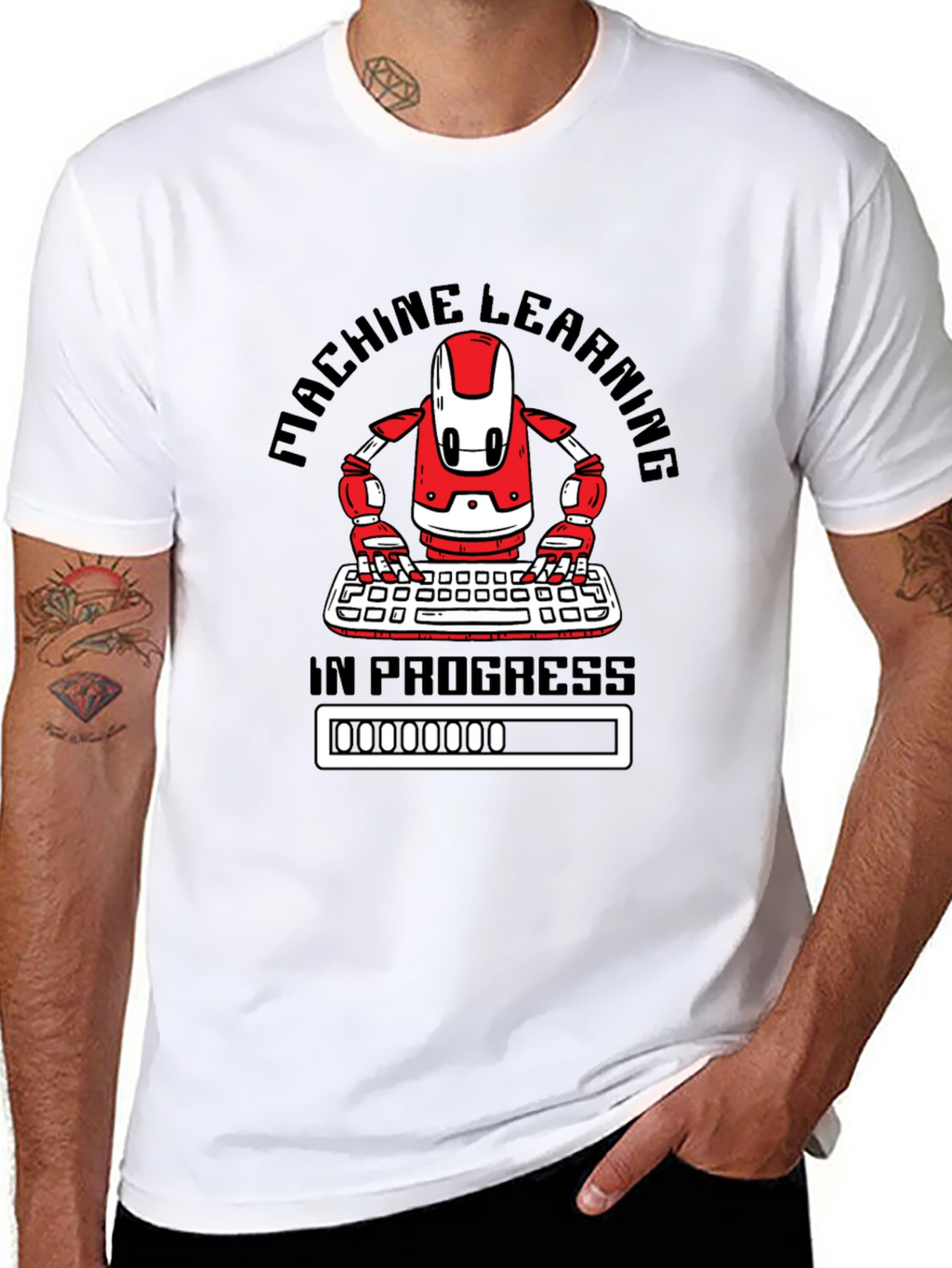 Machine Learning Robot T-Shirt