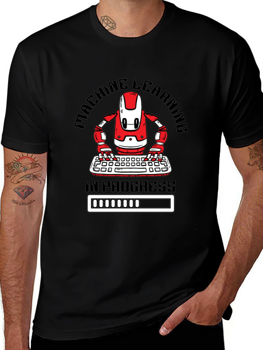 Machine Learning Robot T-Shirt