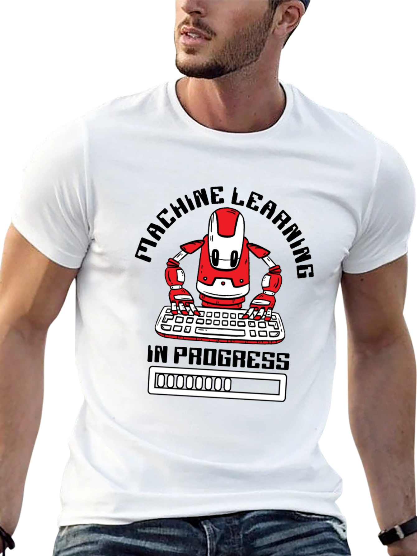 Machine Learning Robot T-Shirt