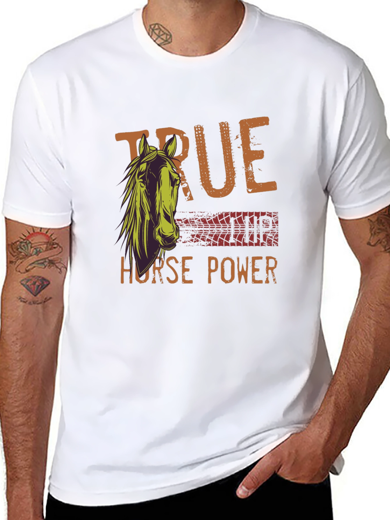 True Horsepower Graphic Tee - Black
