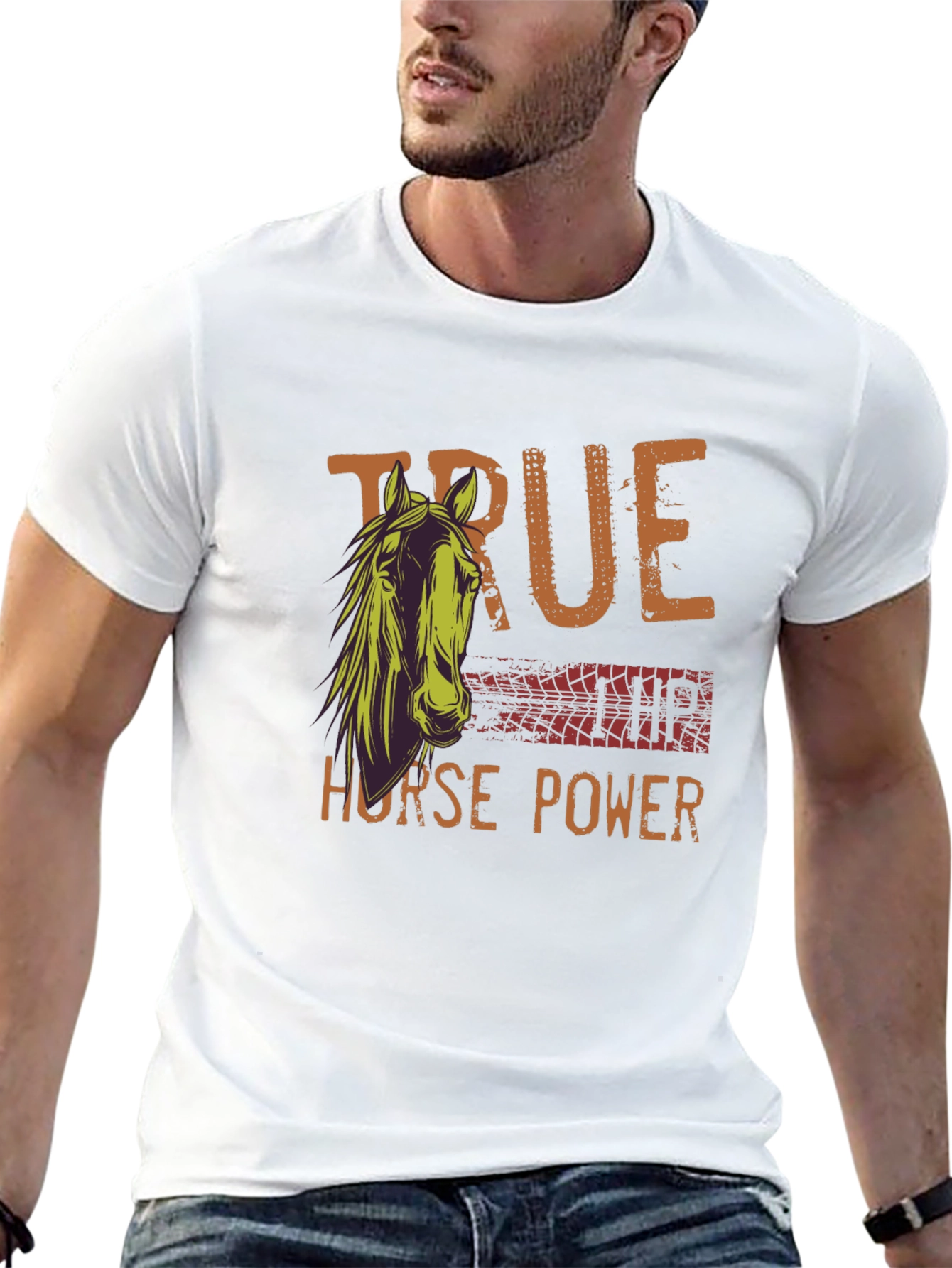 True Horsepower Graphic Tee - Black