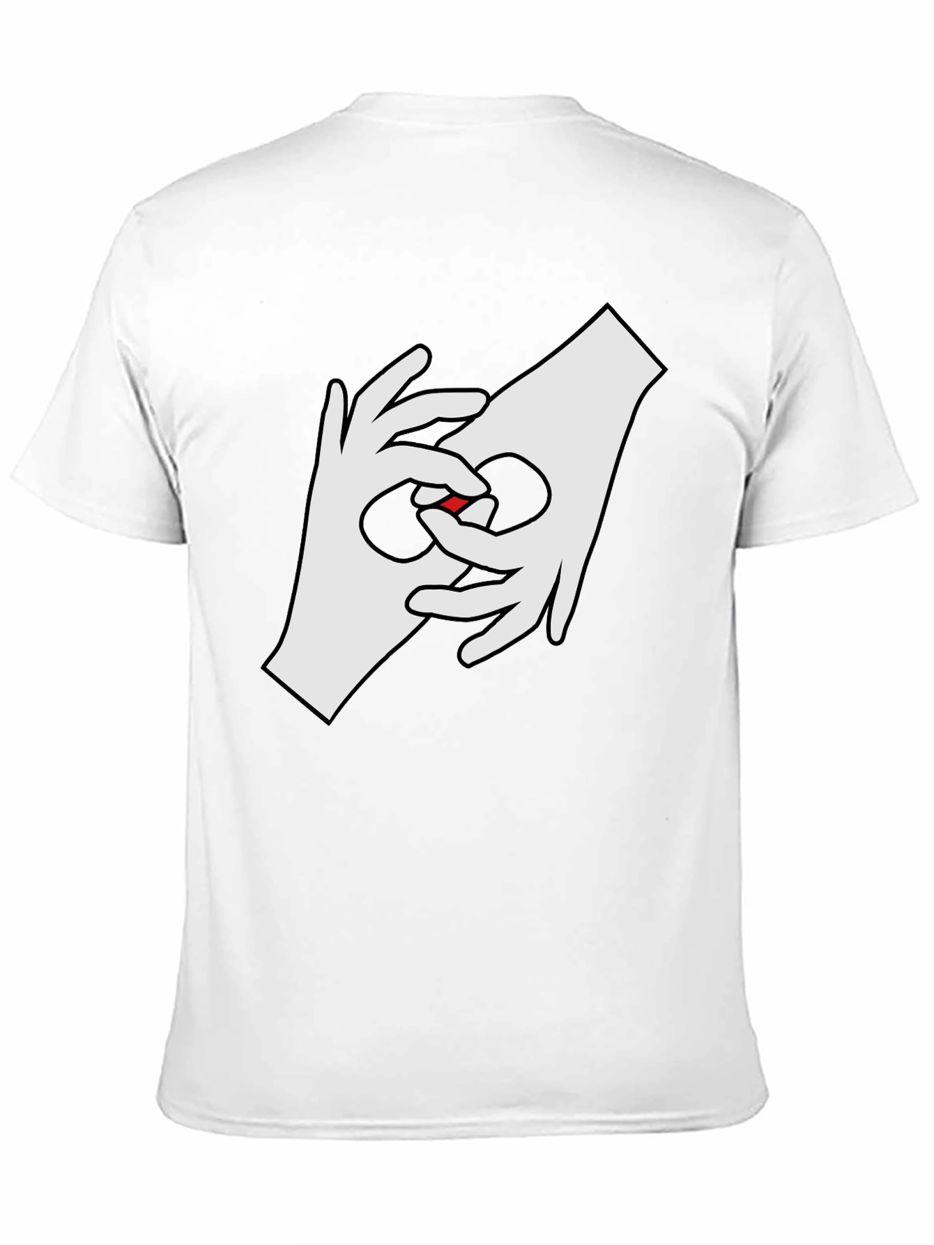 Cool Hands Graphic Tee - Black