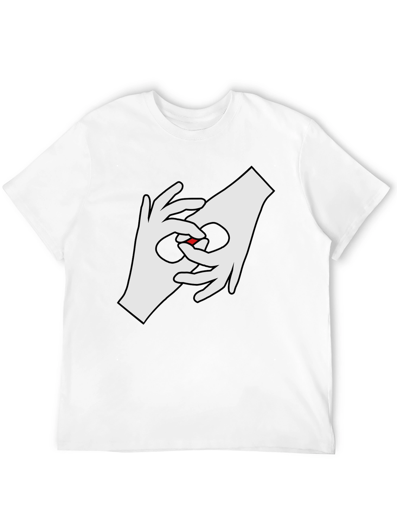 Cool Hands Graphic Tee - Black