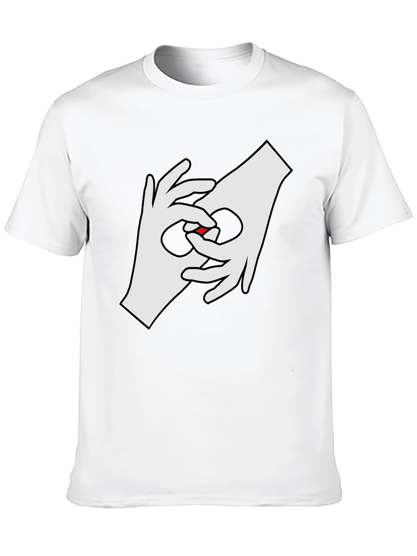Cool Hands Graphic Tee - Black