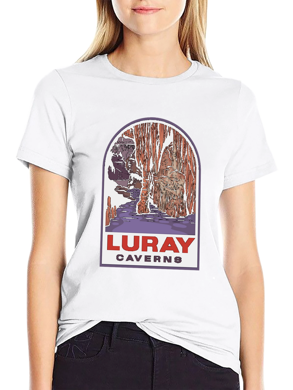Luray Caverns Black T-Shirt