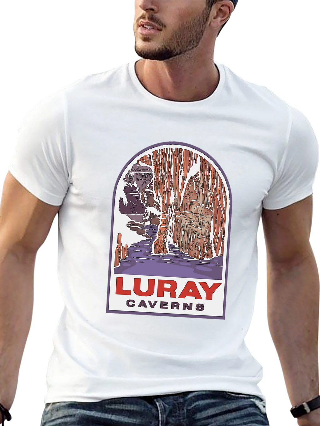 Luray Caverns Black T-Shirt