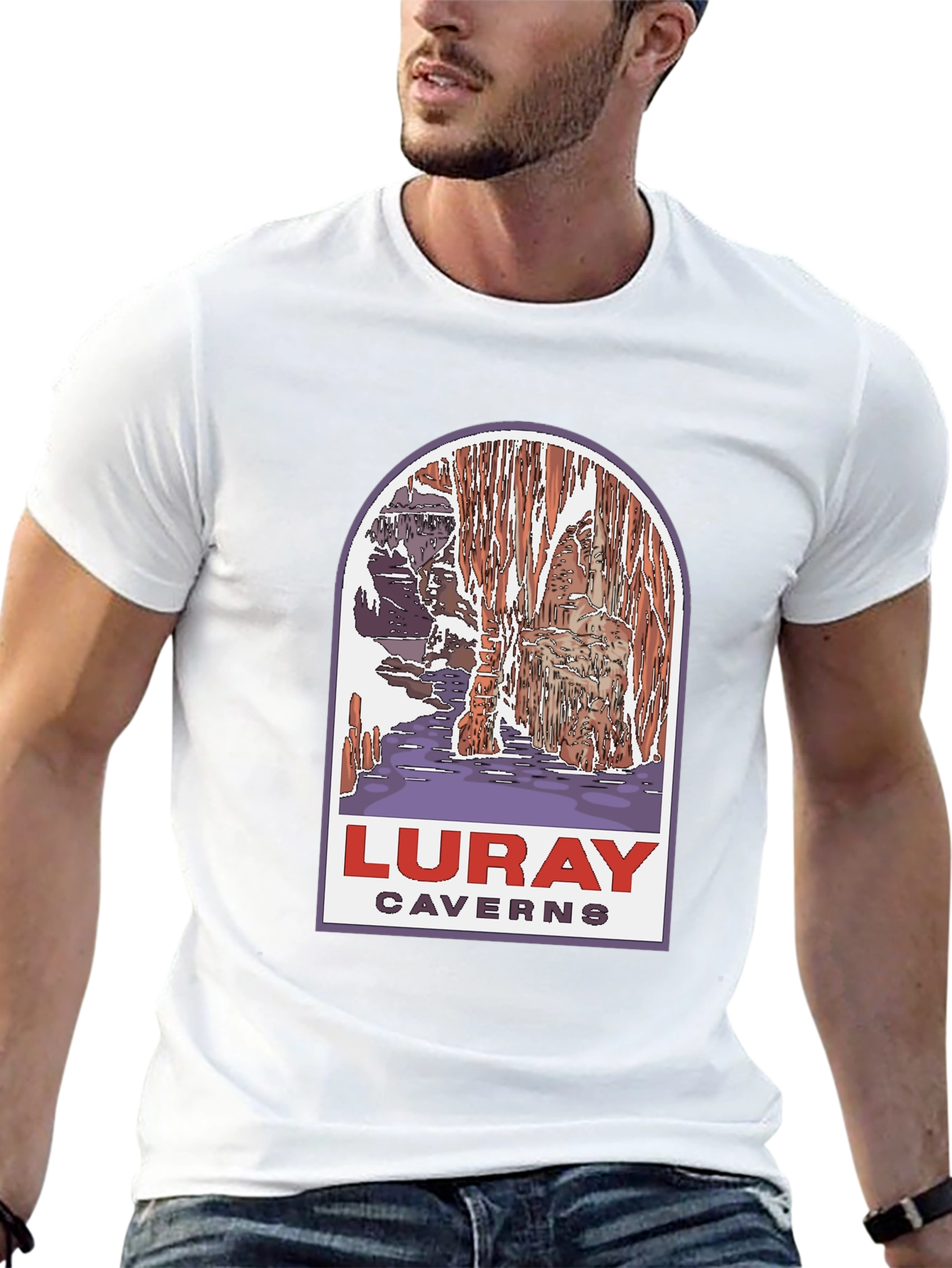 Luray Caverns Black T-Shirt