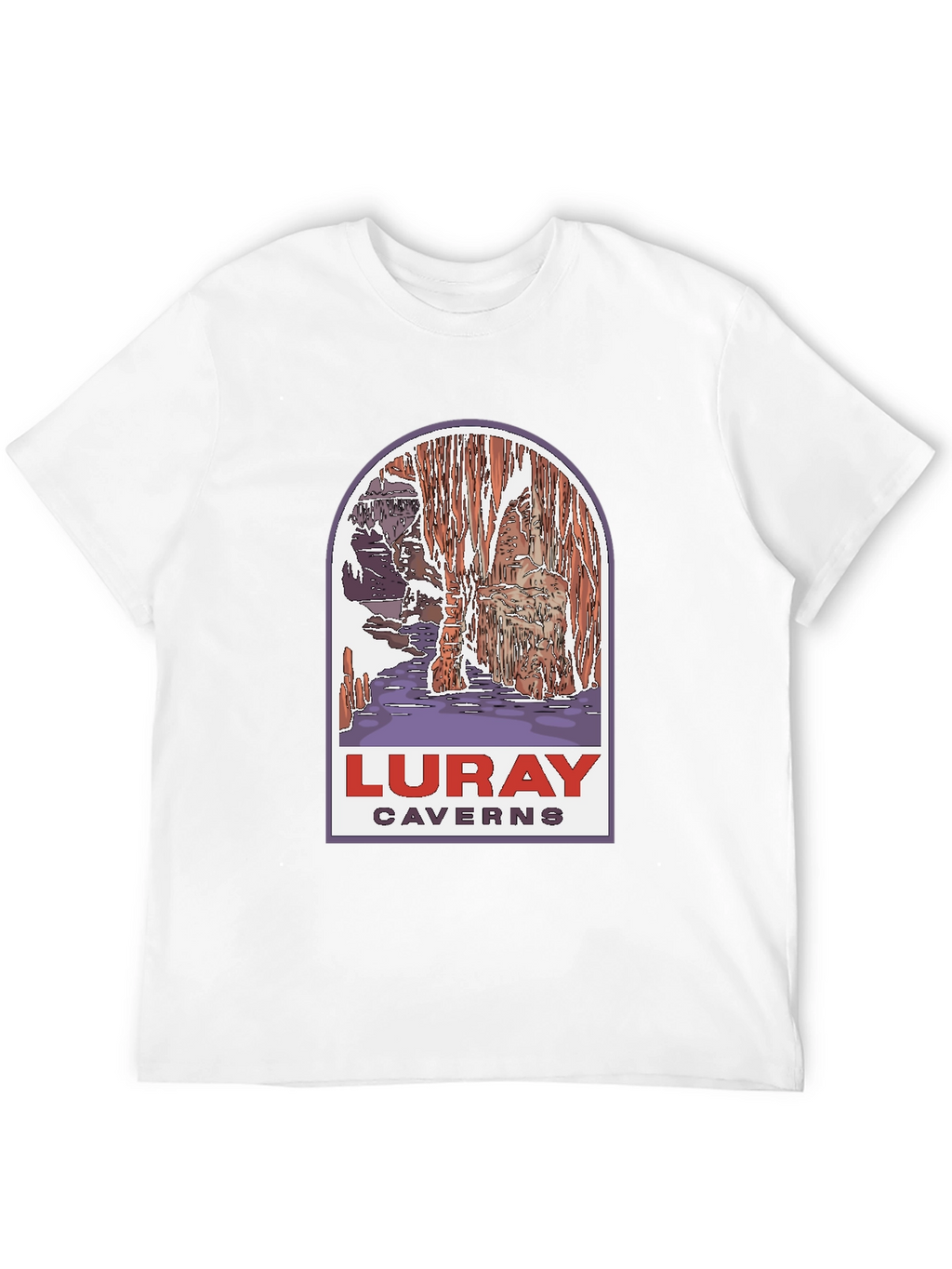 Luray Caverns Black T-Shirt