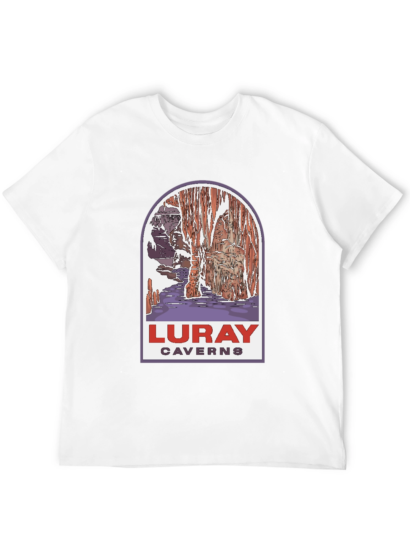 Luray Caverns Black T-Shirt