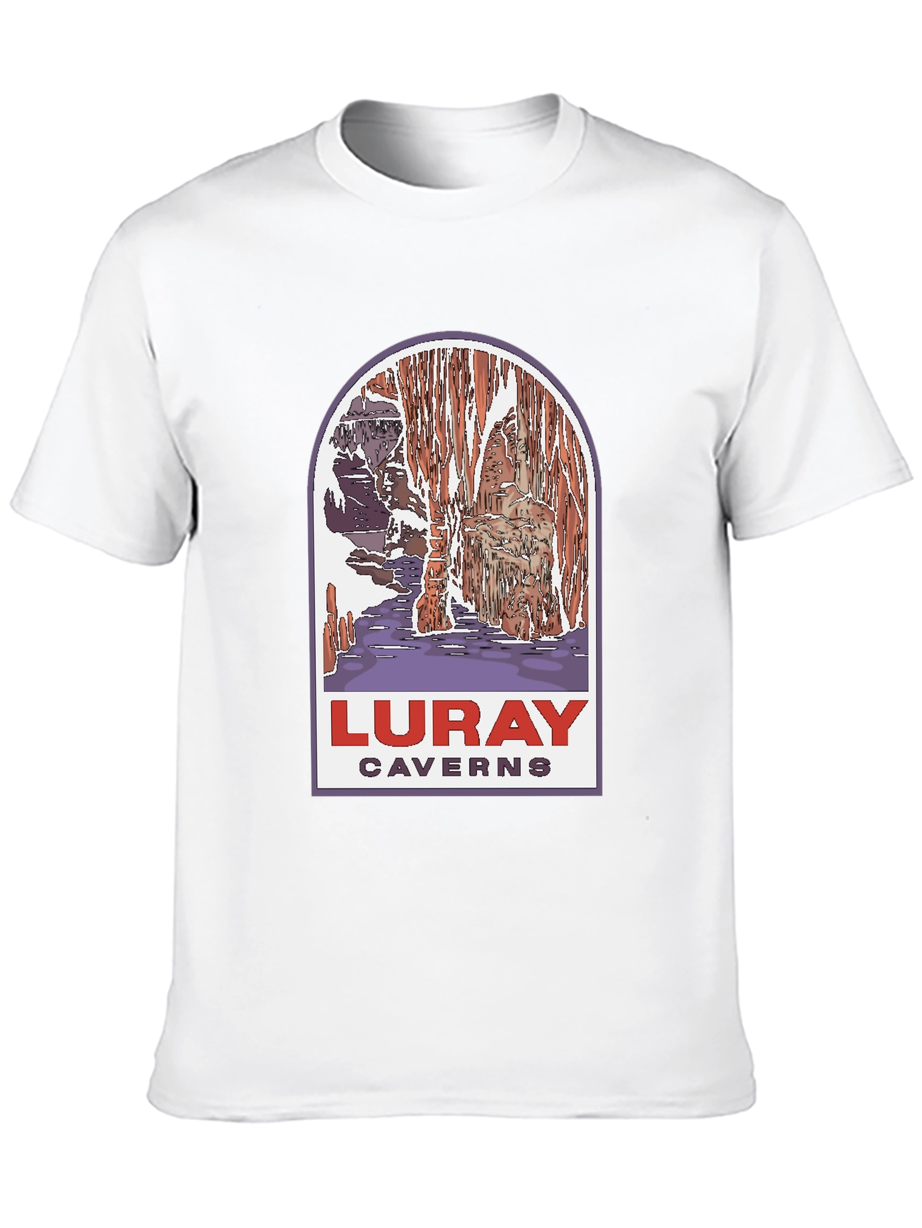 Luray Caverns Black T-Shirt