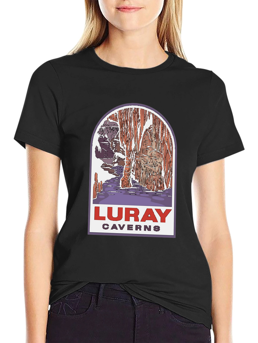 Luray Caverns Black T-Shirt