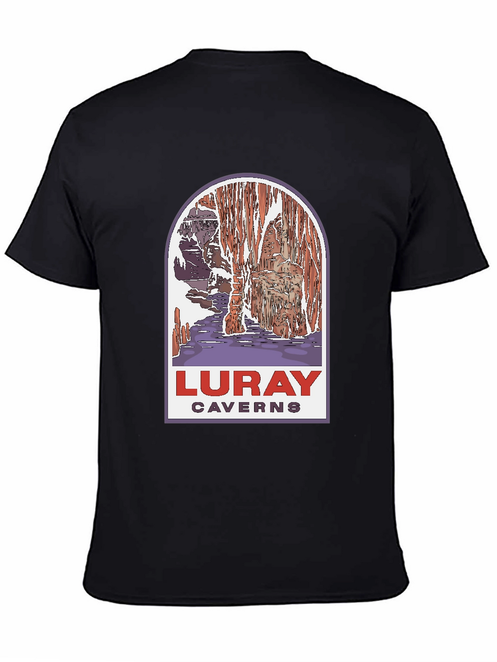 Luray Caverns Black T-Shirt