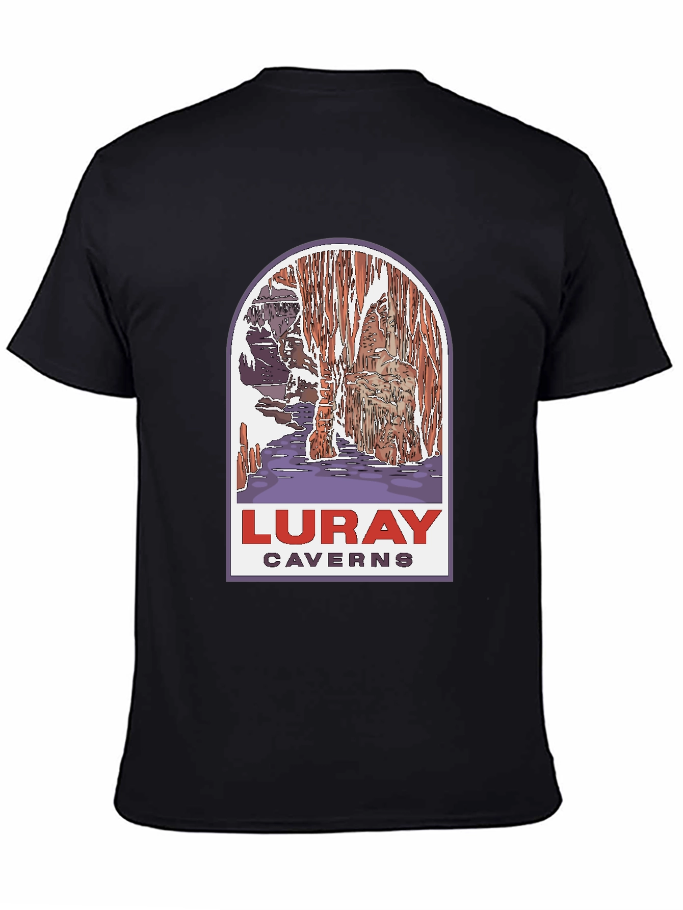 Luray Caverns Black T-Shirt